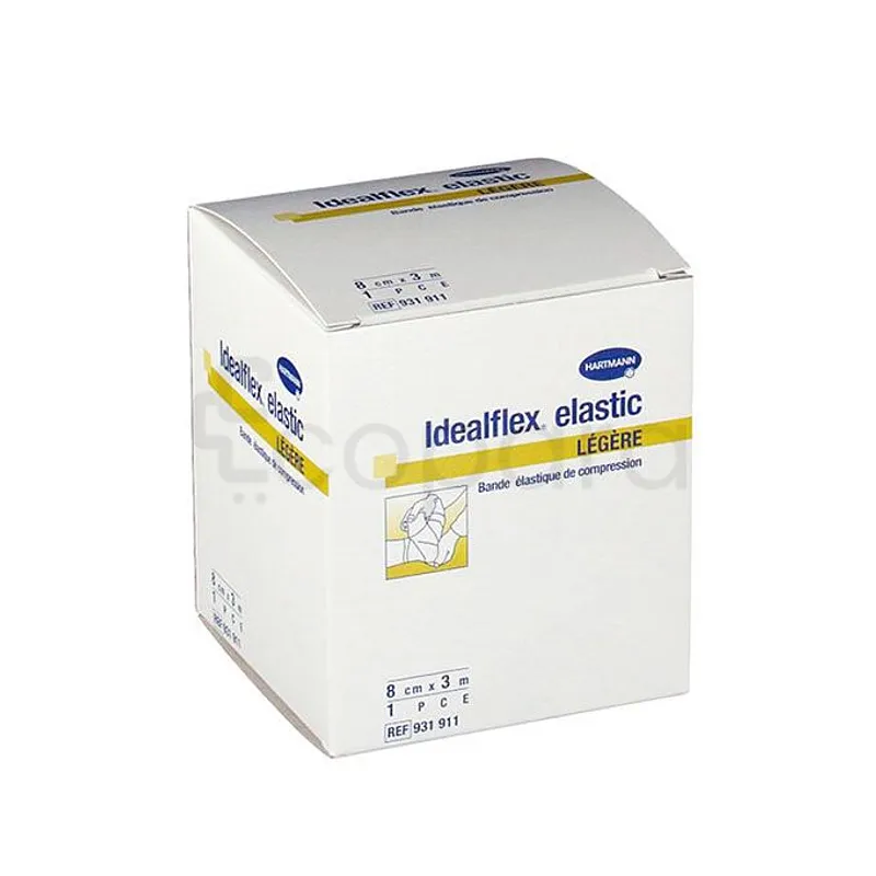 HARTMANN IDEALFLEX ELASTIC LEGERE 8CM*3M REFERENCE 931911