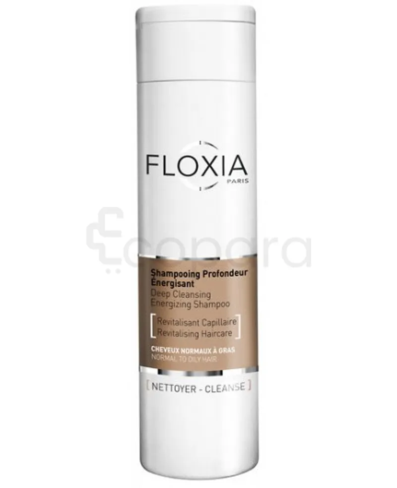 FLOXIA SHAMPOOING PROFONDEUR ENERGISANT CHEVEUX NORMAUX A GRAS 200ML