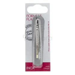 FORMES ET FLAMMES PINCE A EPILER INOX MORS CRABE