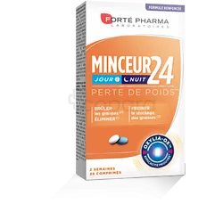 FORTE PHARMA MINCEUR FEMME 24 JOUR NUIT BOITE DE 28 COMPRIMES