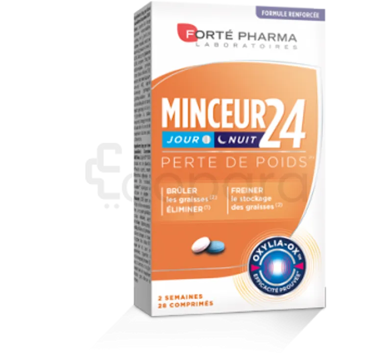 FORTE PHARMA MINCEUR FEMME 24 JOUR NUIT BOITE DE 28 COMPRIMES