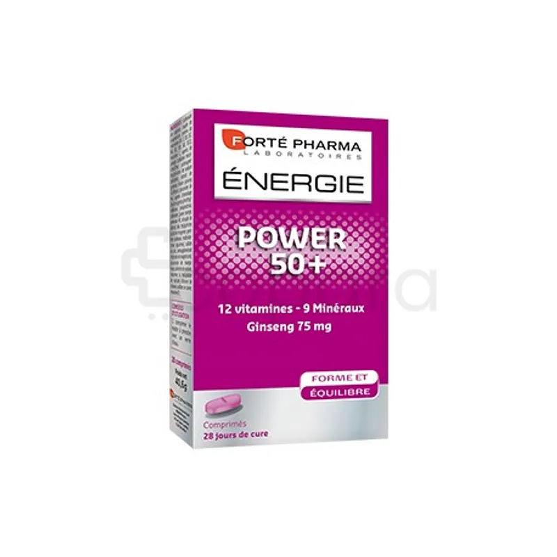FORTE PHARMA ENERGIE POWER 50+ BOITE DE 28 COMPRIMES