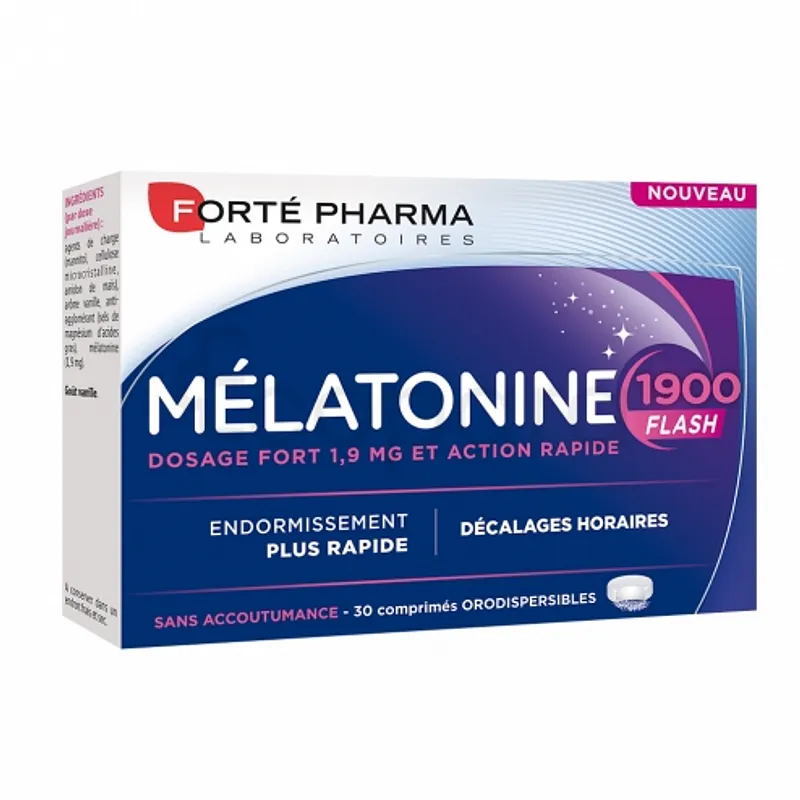FORTE PHARMA MELATONINE 1900 FLASH CO BOITE DE 30
