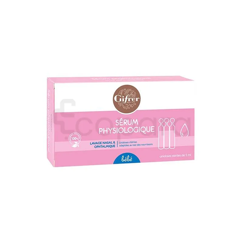 GIFRER SERUM PHYSIOLOGIQUE 12 UNIDOSES 5ML