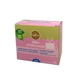 GIFRER SERUM PHYSIOLOGIQUE 10ML BOITE DE 5