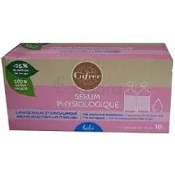 GIFRER SERUM PHYSIOLOGIQUE 10ML BOITE DE 24