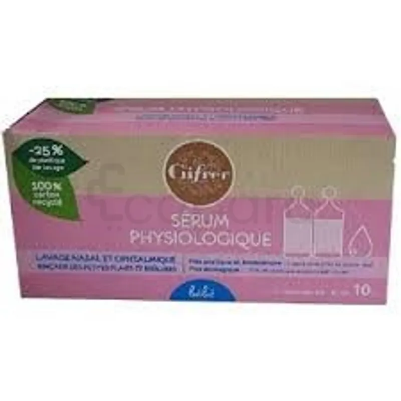 GIFRER SERUM PHYSIOLOGIQUE 10ML BOITE DE 24