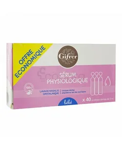 GIFRER SERUM PHYSIOLOGIQUE PAR UNITE