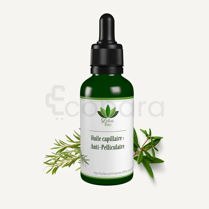 LOTUS BIO HUILE CAPILLAIRE ANTI-PELLICULAIRE 50ML