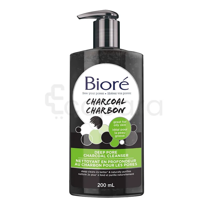 BIORE DEEP PORE CHARCOAL CLEANSER 200ML