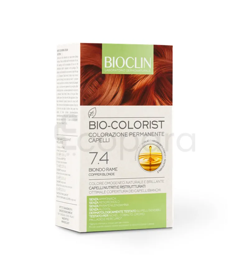 BIOCLIN BIO COLORIST NUMERO 7.4 BLOND CUIVRE