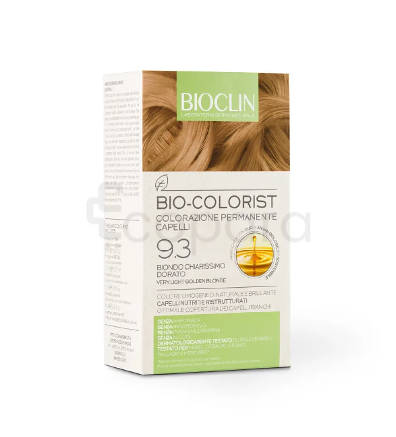 BIOCLIN BIO COLORIST NUMERO 9.3 BLOND TRES CLAIR DORE
