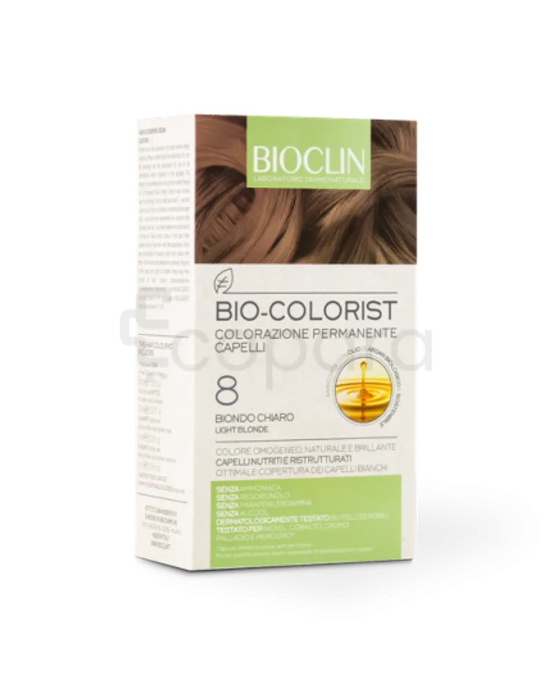 BIOCLIN BIO COLORIST NUMERO 8 BLOND CLAIR DORE