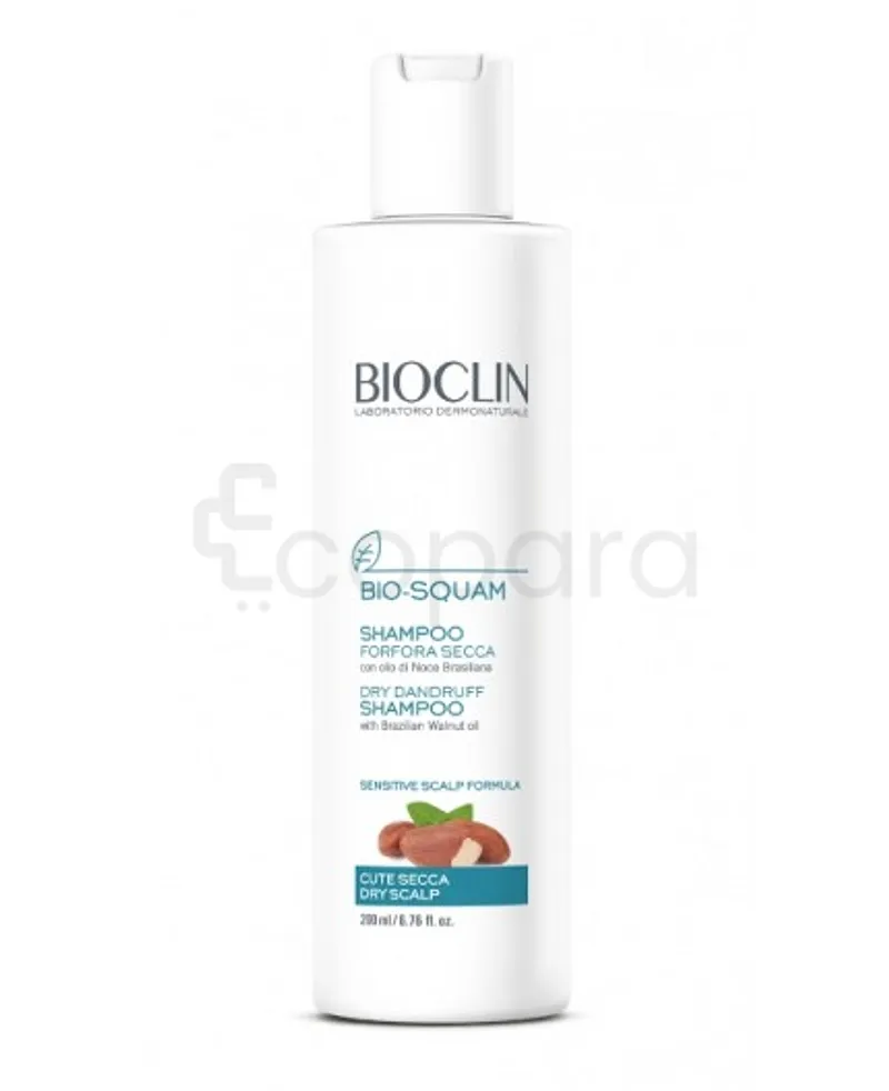 BIOCLIN SQUAM SHAMPOOING ANTI-PELLICULAIRE SECHES 200ML