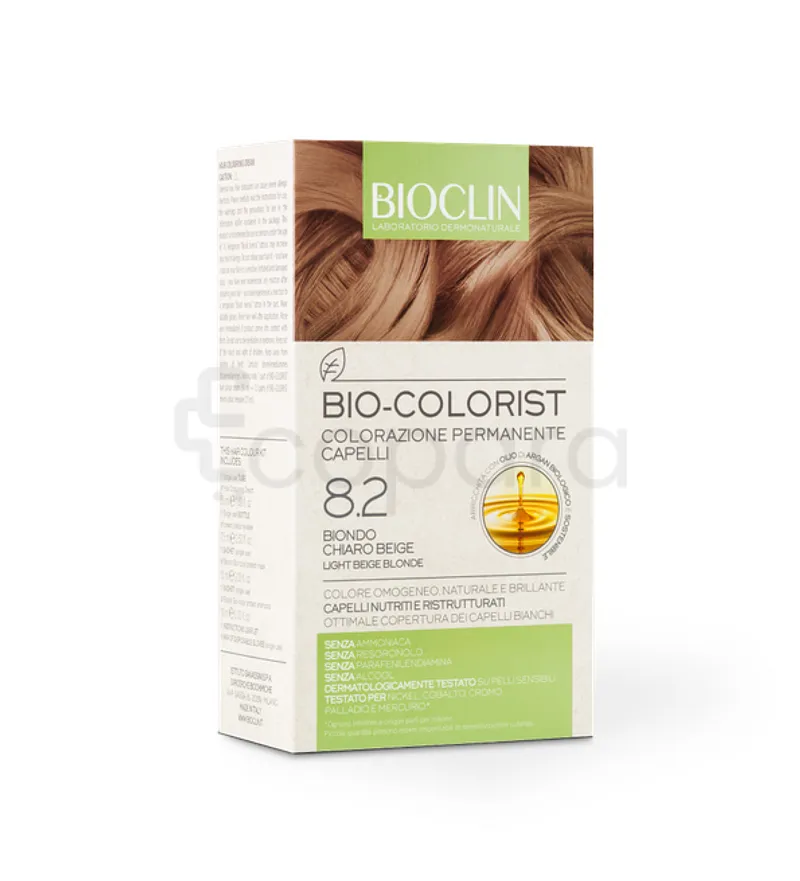 BIOCLIN BIO COLORIST NUMERO 8.2 BLOND CLAIR BEIGE