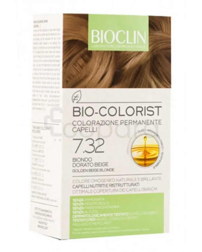 BIOCLIN BIO COLORIST NUMERO 7.32 BLOND DORE BEIGE
