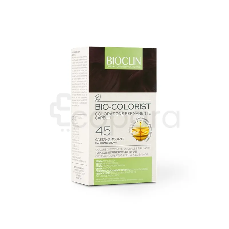 BIOCLIN BIO COLORIST NUMERO 4.5 CHATAIN ACAJOU