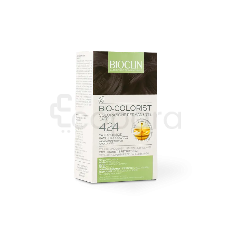 BIOCLIN BIO COLORIST NUMERO 4.24 CHATAIN BEIGE CUIVRE