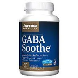 JARROW FORMULAS GABA SOOTHE BOITE DE 30 CAPSULES