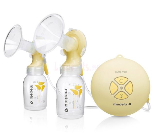 MEDELA TIRE LAIT ELECTRIQUE SWING MAXI DOUBLE POMPAGE REFERENCE 0400018