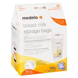 MEDELA SACHETS DE CONSERVATION LAIT MATERNEL BREAST MILK BAG BOITE DE 50