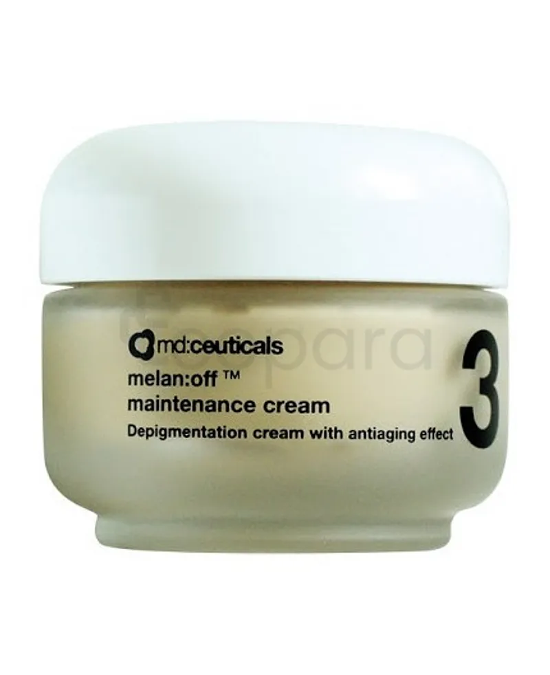 MD CEUTICALS MELAN OFF MAINTENANCE CREAM 100ML