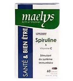 MAELYS SPIRULINE BOITE DE 60 GELULES