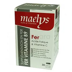 MAELYS FER BOITE DE 60 GELULES