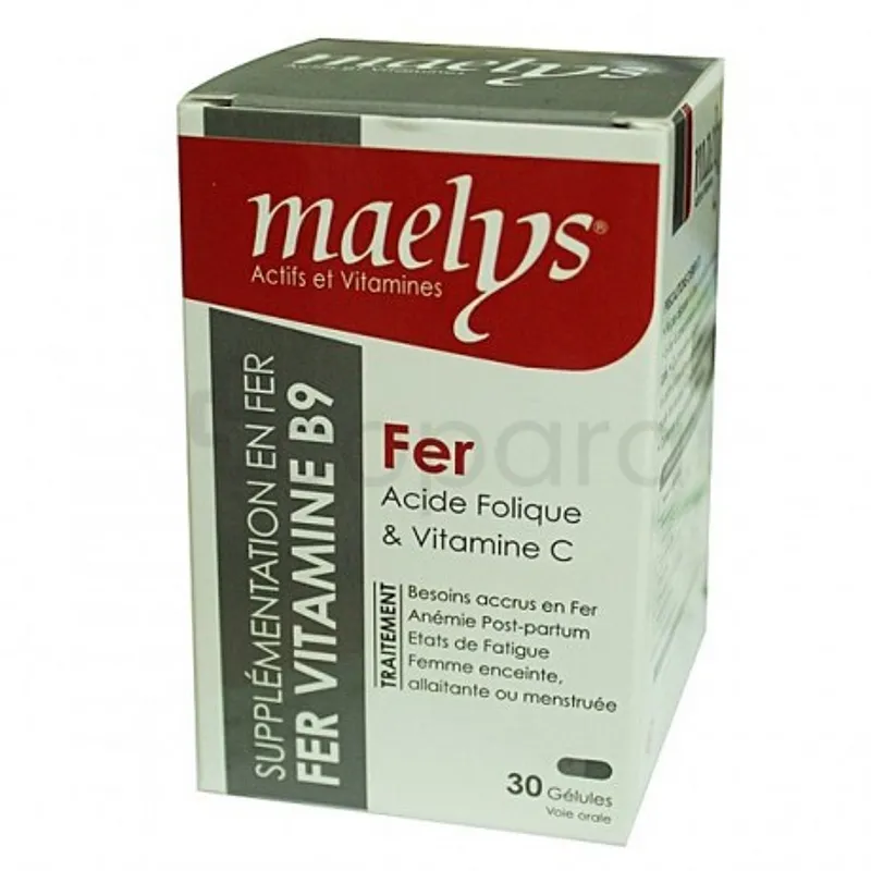 MAELYS FER BOITE DE 60 GELULES