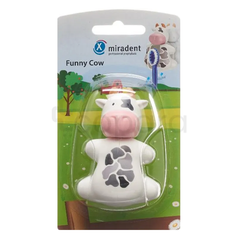 MIRADENT PORTE BROSSE FUNNY COW