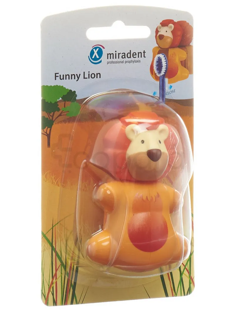 MIRADENT PORTE BROSSE FUNNY LION