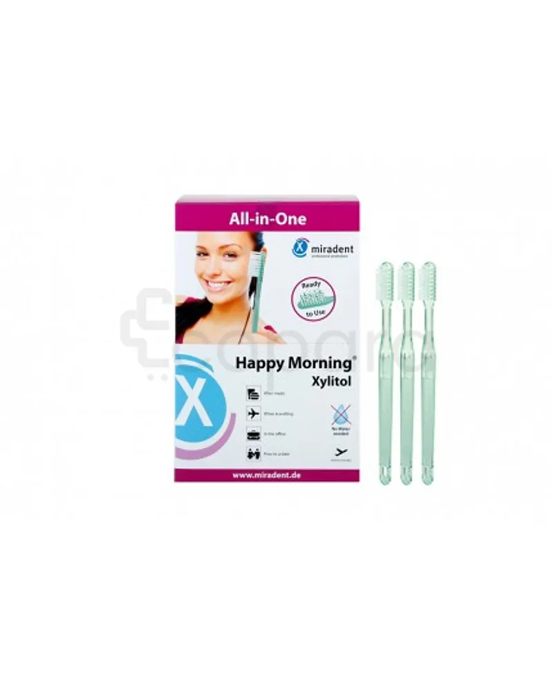 MIRADENT BROSSE A DENTS HAPPY MORNING XYLITOL