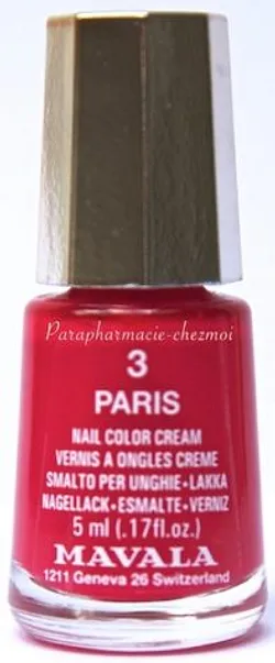 MAVALA VERNIS A ONGLES NUMERO 03