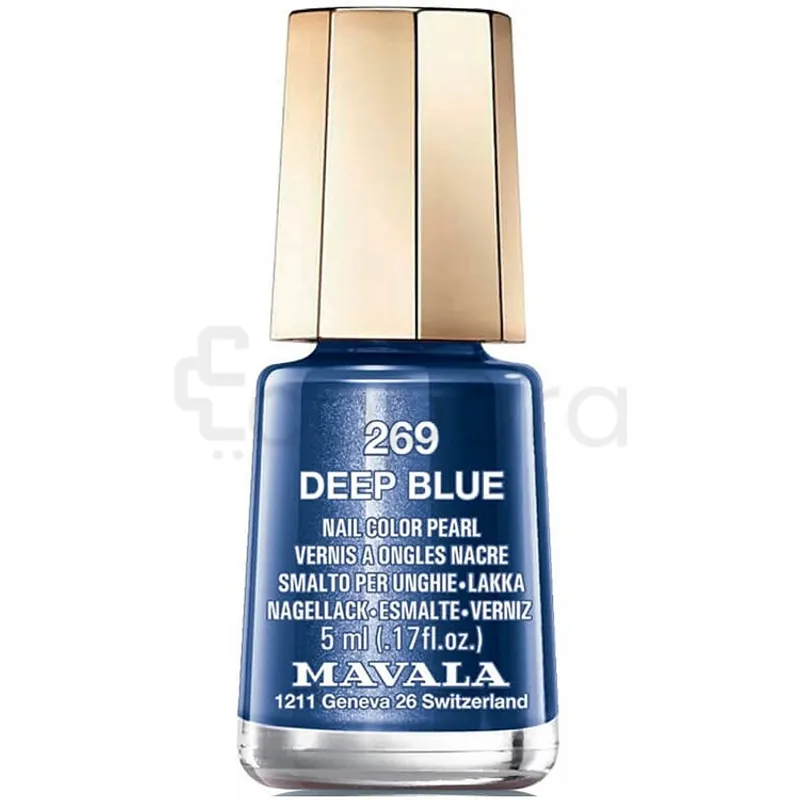 MAVALA VERNIS A ONGLES DEEP BLUE NUMERO 269