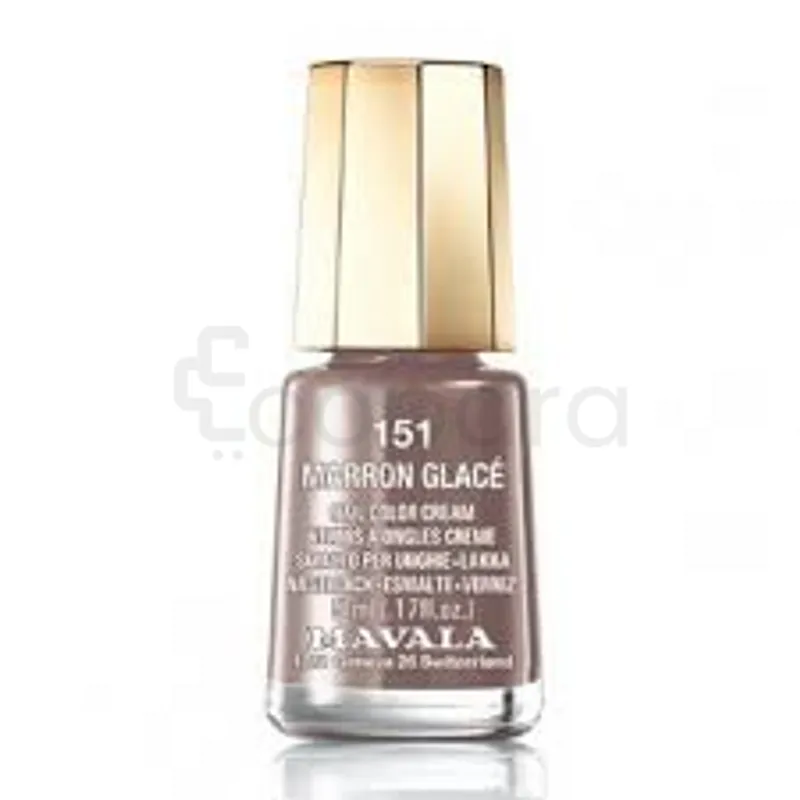 MAVALA VERNIS A ONGLES MARRON GLACE NUMERO 151