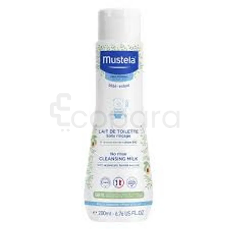 MUSTELA LAIT DE TOILETTE SANS RINCAGE A L'AVOCAT PEAU NORMALE 200ML