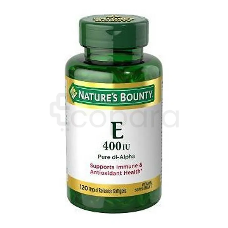 NATURE'S BOUNTY VITA E 400IU BOITE DE 120