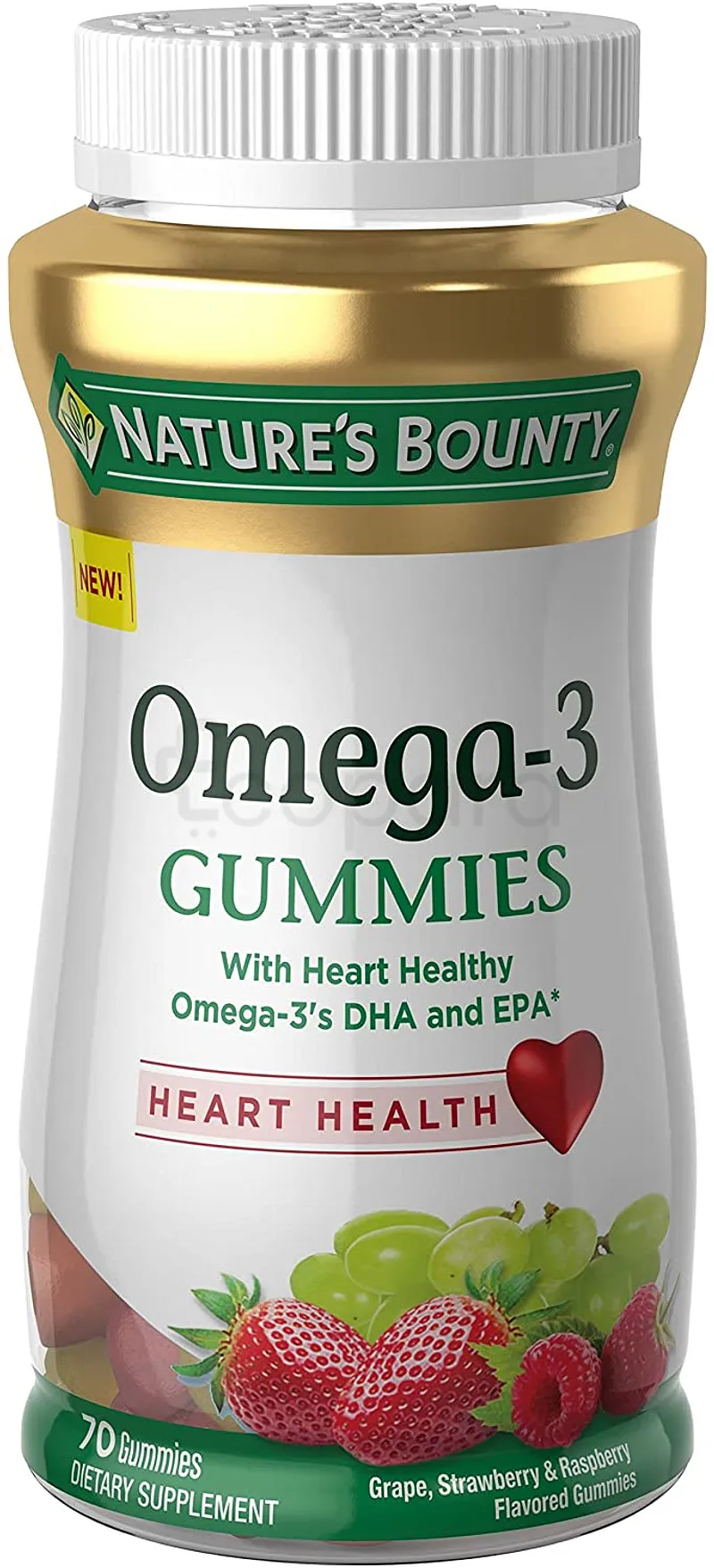NATURE'S BOUNTY OMEGA-3 GUMMIES BOITE DE 70