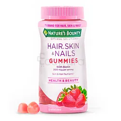 NATURE'S BOUNTY HAIR SKIN & NAILS GUMMIES BOITE DE 140
