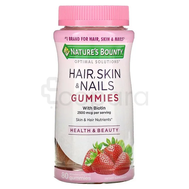 NATURE'S BOUNTY HAIR SKIN NAILS BOITE DE 80 COMP