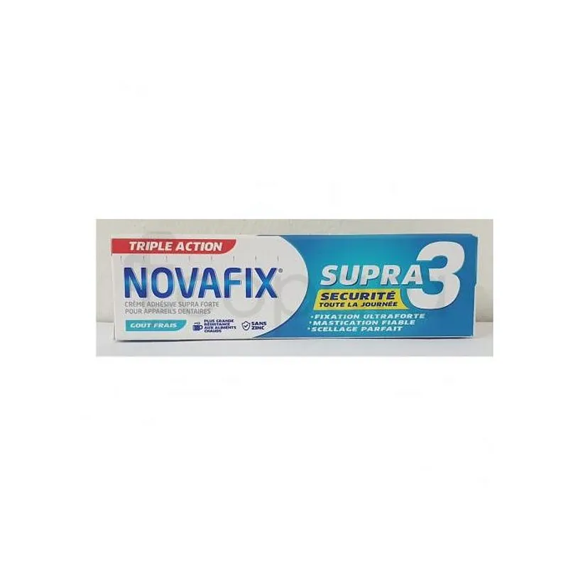 NOVAFIX TRIPLE ACTION CREME 20G