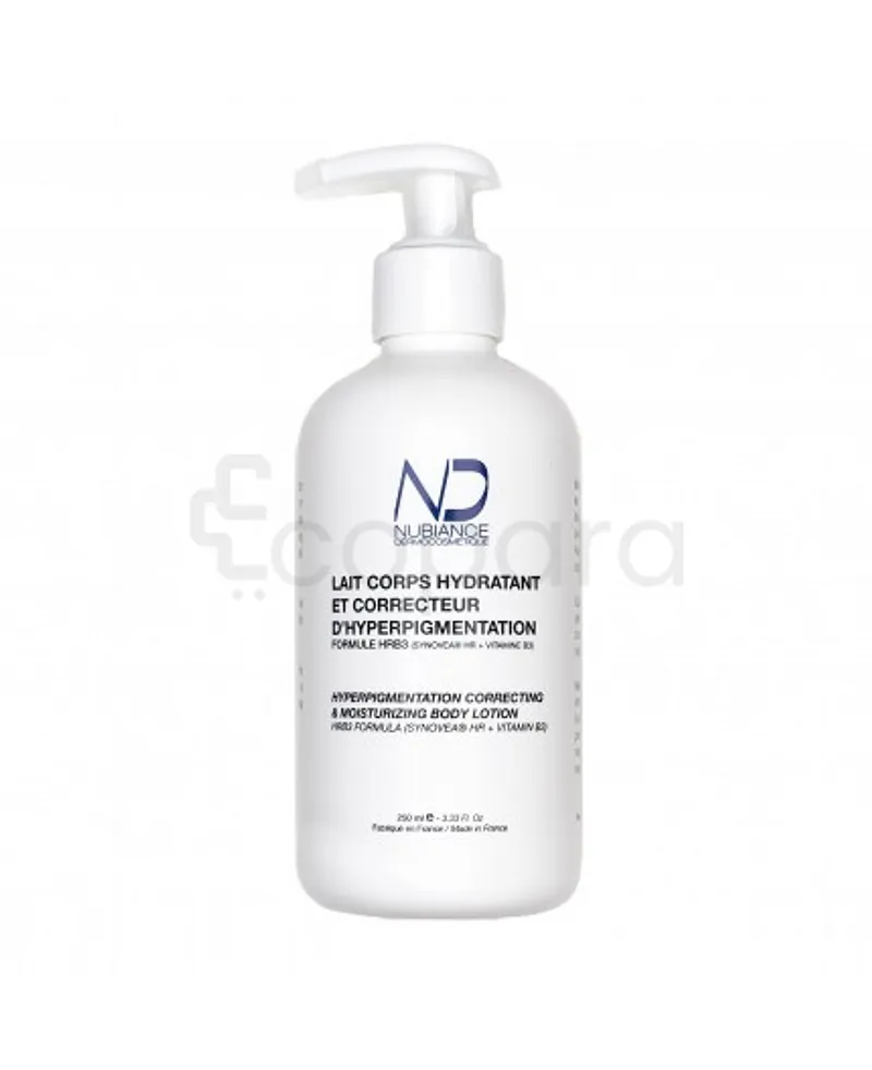 NUBIANCE LAIT CORPS HYDRATANT ET CORRECTEUR 250ML