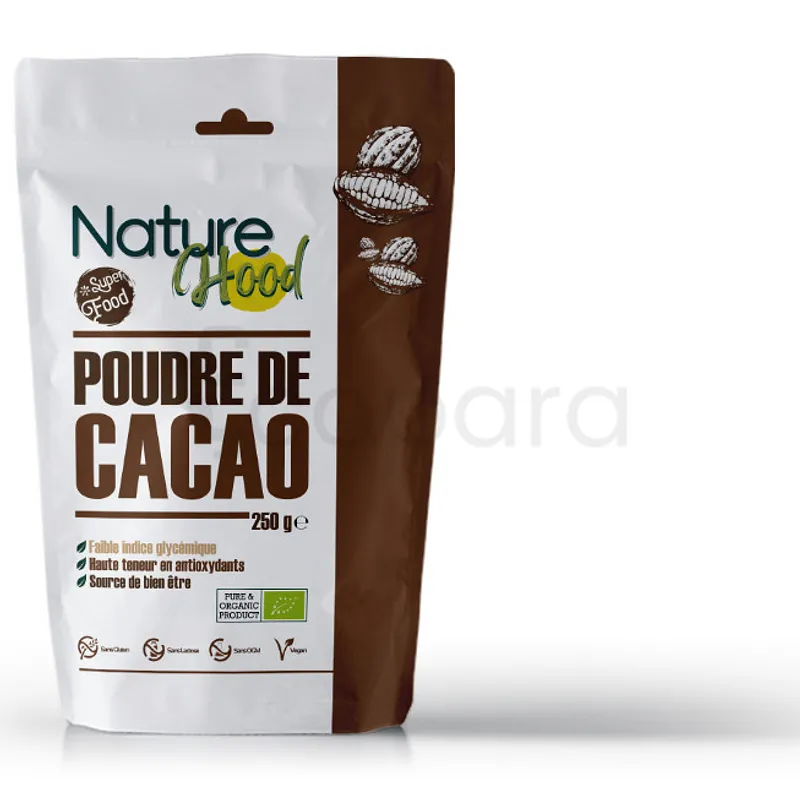 NATURE HOOD POUDRE DE CACAO 250G