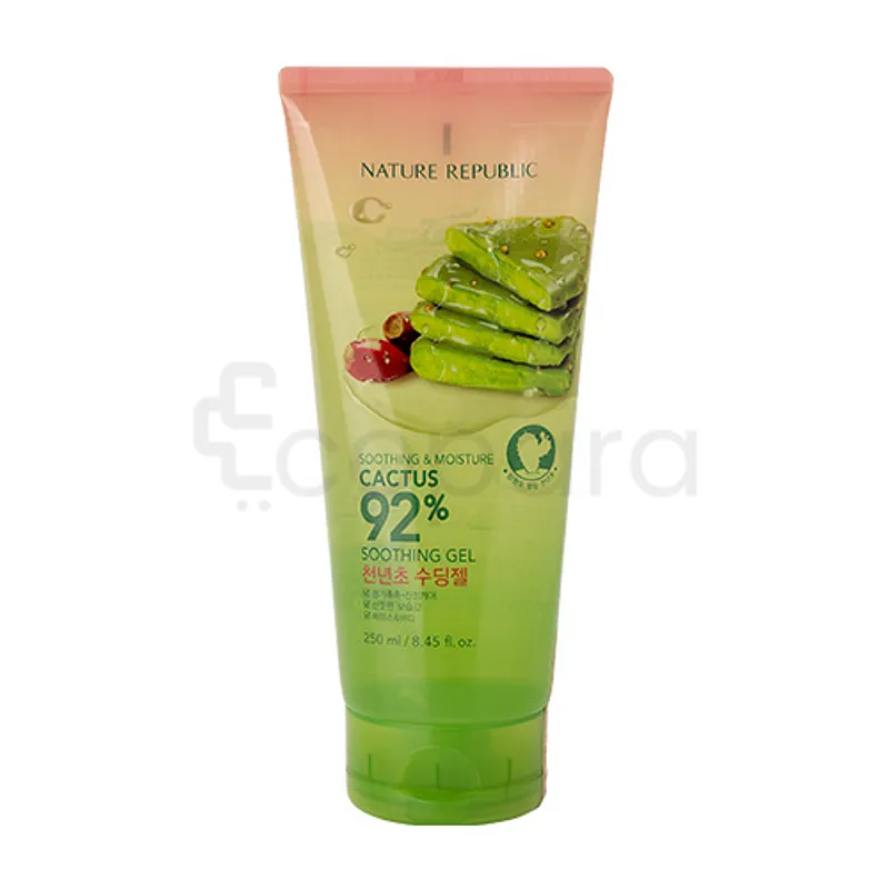 NATURE REPUBLIC SOOTHING AND MOISTURE CACTUS 92% SOOTHING GEL 250ML