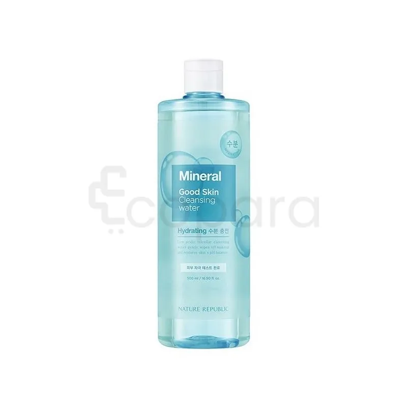 NATURE REPUBLIC GOOD SKIN MINERAL AMPOULE CLEANSING WATER 500ML