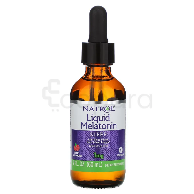 NATROL LIQUID MELATONIN 1MG 60ML