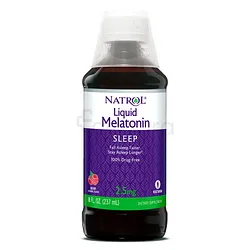 NATROL LIQUID MELATONIN SLEEP 2.5MG 8OZ