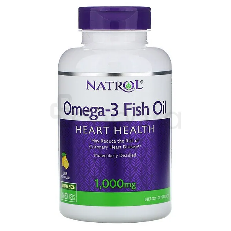 NATROL OMEGA-3 FISH OIL 1000MG BOITE DE 150 GELULES