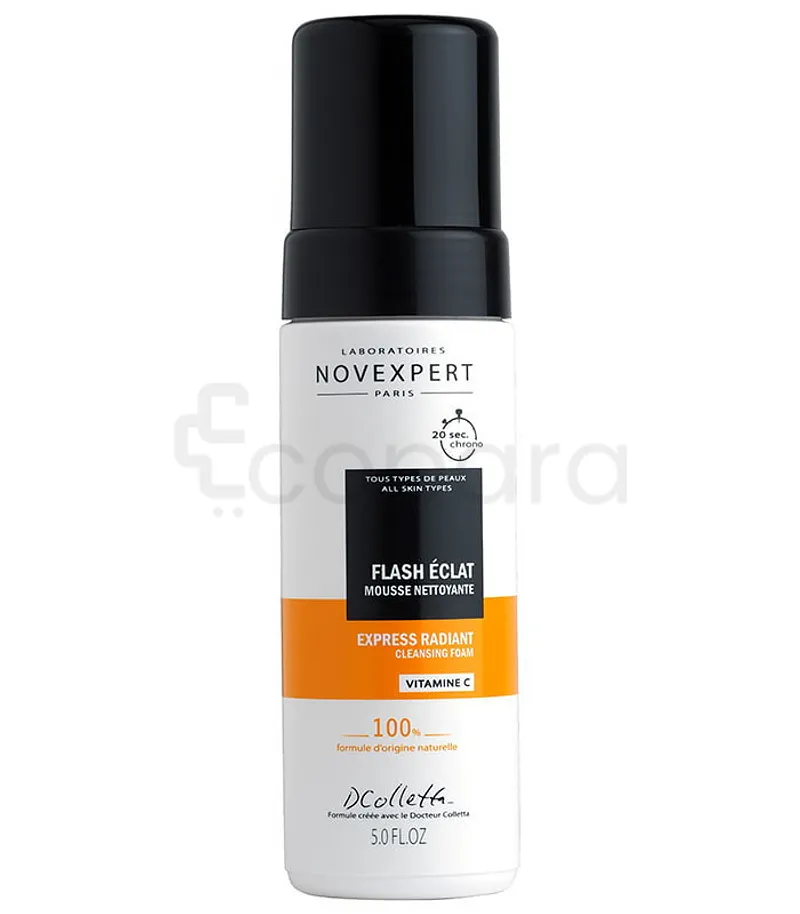 NOVEXPERT MOUSSE NETTOYANTE FLASH ECLAT 150ML