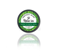 NATUR'IM DENTIFRICE SOLIDE MENTHE & ARGILE VERTE 60G